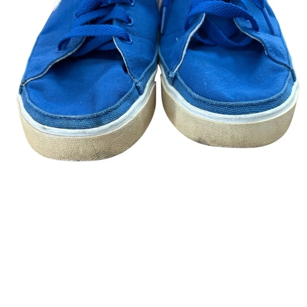 Blue Nike Court Legacy Canvas Shoes